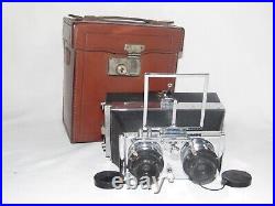 09J15 Rare Antique Camera Photo Towards 1900 Stereo Leroy E. GUERIN & CIE A Paris