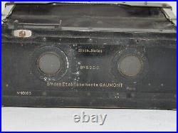 09J15 Rare Frontage Antique Camera Photo Stereo Block Notes Ste GAUMONT PARIS
