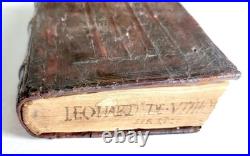 1518 SERMONS POST-INCUNABULA antique early 16th CENTURY original binding RARE