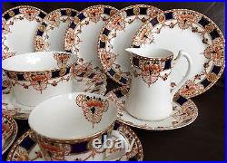 15 Pieces of Rare Antique Thomas Forester & Sons Darby Phoenix China Ware