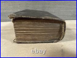 1714 HOLY BIBLE john baskett LONDON early edition RARE antique OLD