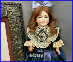 17 Rare Early LIMBACH Annoyed Character Face Doll Antique German Bisque-Head