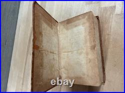 1811 HOLY BIBLE greenough and stebbins EARLY AMERICAN leather ANTIQUE old RARE