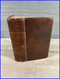 1816 HOLY BIBLE woodward EARLY AMERICAN rare ANTIQUE leather PHILADELPHIA old