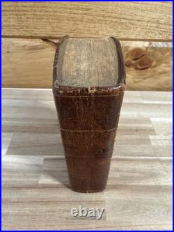 1816 HOLY BIBLE woodward EARLY AMERICAN rare ANTIQUE leather PHILADELPHIA old