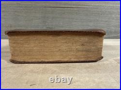1816 HOLY BIBLE woodward EARLY AMERICAN rare ANTIQUE leather PHILADELPHIA old