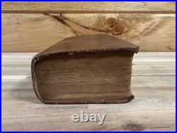 1816 HOLY BIBLE woodward EARLY AMERICAN rare ANTIQUE leather PHILADELPHIA old