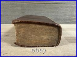 1816 HOLY BIBLE woodward EARLY AMERICAN rare ANTIQUE leather PHILADELPHIA old
