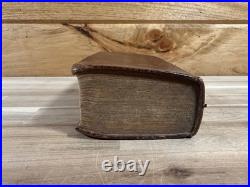 1816 HOLY BIBLE woodward EARLY AMERICAN rare ANTIQUE leather PHILADELPHIA old