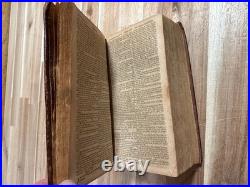 1816 HOLY BIBLE woodward EARLY AMERICAN rare ANTIQUE leather PHILADELPHIA old
