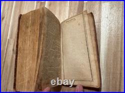 1816 HOLY BIBLE woodward EARLY AMERICAN rare ANTIQUE leather PHILADELPHIA old