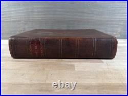 1820 HOLY BIBLE early american NEW YORK daniel smith RARE old STEREOTYPE antique