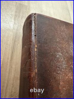 1820 HOLY BIBLE early american NEW YORK daniel smith RARE old STEREOTYPE antique