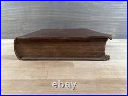 1820 HOLY BIBLE early american NEW YORK daniel smith RARE old STEREOTYPE antique