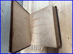 1820 HOLY BIBLE early american NEW YORK daniel smith RARE old STEREOTYPE antique