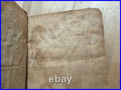 1828 HOLY BIBLE leather SILAS ANDRUS rare ANTIQUE old EARLY AMERICAN 1828 HOLY BIBLE leather SILAS ANDRUS rare ANTIQUE old EARLY AMERICAN
