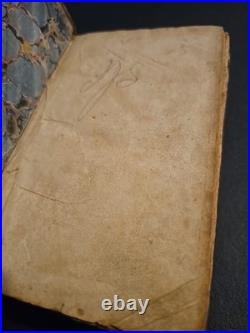 1837 HOLY BIBLE leather SILAS ANDRUS rare ANTIQUE old EARLY AMERICAN