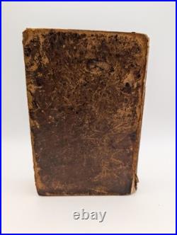 1843 Holy Bible Early for the American Bible Society Rare Antique D. Fanshaw