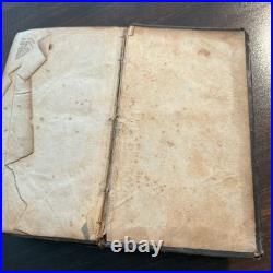 1843 Holy Bible Early for the American Bible Society Rare Antique D. Fanshaw