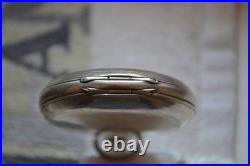 1899 Rare Antique Pavel Bure Pocket Watch-Early No. 14578, Swiss Silver 0.875