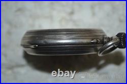 1899 Rare Antique Pavel Bure Pocket Watch-Early No. 14578, Swiss Silver 0.875