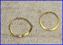 18th-early 19th Antique Sailor Earrings 18k/24k Gold London Conn. Rare