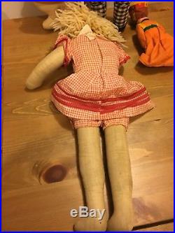 1920s Madame Alexander Alice Wonderland Doll Set Scarce Rare Early Antique