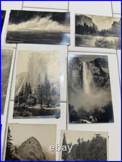 24 Rare Antique Early 1900s Postcards Cards Yosemite & Giant Forest Parks