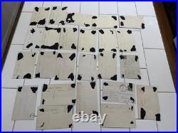 24 Rare Antique Early 1900s Postcards Cards Yosemite & Giant Forest Parks