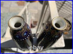 2 RARE Antique Ernst Wahliss Turn Vienna Vases 1910 EARLY ART DECO design