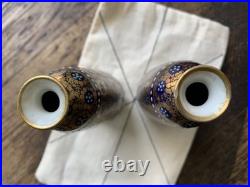 2 RARE Antique Ernst Wahliss Turn Vienna Vases 1910 EARLY ART DECO design