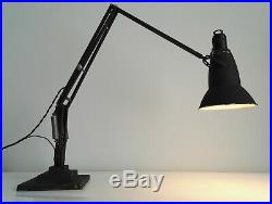 3/three Step Anglepoise 1227 Lamp. Rare Complete Early Model. Original Condition