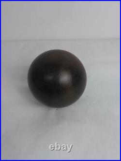 ANTIQUE CANNONBALL STUNNING EXAMPLE RARE CONDITION SEE PHOTOS ref