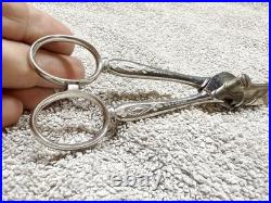 ANTIQUE GERMAN Graef & Schmidt EARLY RARE FLOWER CUTTERS SCISSORS BONSAI