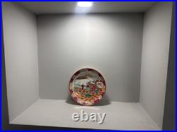 ANTIQUE PORCELAIN DISH circa early 1800 VERY RARE BOY AT WINDOW GEORGIAN