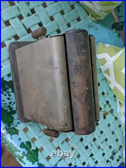 ANTIQUE RARE KELLOGG TOASTER EARLY ELECTRIC WOOD HANDLES TAG Koiled Kord parts