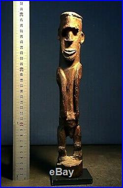 ASMAT sculpture early 20th century rare ethnographic oceanic art papua PNG Sepik