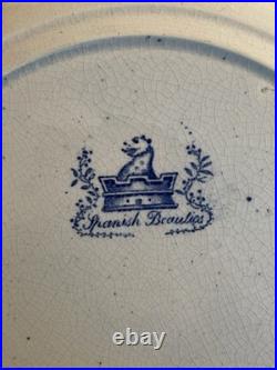 A Dozen RARE Spanish Beauties Early 19th Century Staffordshire Pottery Plates