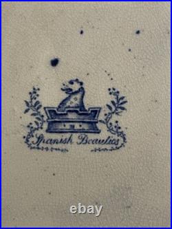 A Dozen RARE Spanish Beauties Early 19th Century Staffordshire Pottery Plates