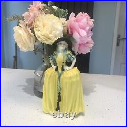 A FINE RARE ROYAL DOULTON FIGURINE OF PATRICIA MODEL Hn. 1414, DATED 1-6-30 A FINE RARE ROYAL DOULTON FIGURINE OF PATRICIA MODEL Hn. 1414, DATED 1-6-30