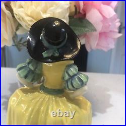 A FINE RARE ROYAL DOULTON FIGURINE OF PATRICIA MODEL Hn. 1414, DATED 1-6-30 A FINE RARE ROYAL DOULTON FIGURINE OF PATRICIA MODEL Hn. 1414, DATED 1-6-30