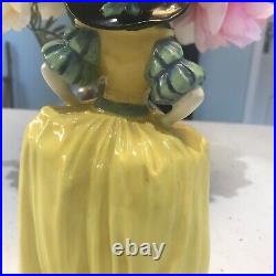 A FINE RARE ROYAL DOULTON FIGURINE OF PATRICIA MODEL Hn. 1414, DATED 1-6-30 A FINE RARE ROYAL DOULTON FIGURINE OF PATRICIA MODEL Hn. 1414, DATED 1-6-30