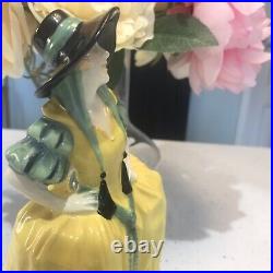 A FINE RARE ROYAL DOULTON FIGURINE OF PATRICIA MODEL Hn. 1414, DATED 1-6-30 A FINE RARE ROYAL DOULTON FIGURINE OF PATRICIA MODEL Hn. 1414, DATED 1-6-30