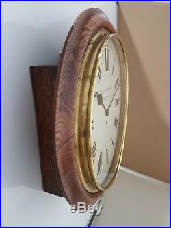 A Large, Rare 13 Dial Early 1900s W&H School/Railway Single Fusee Clock GWO