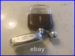 A RARE ANTIQUE JAMES DIXON & Sons GENTLEMANS HIP FLASK, EARLY 1900's