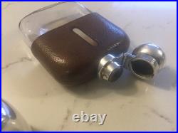 A RARE ANTIQUE JAMES DIXON & Sons GENTLEMANS HIP FLASK, EARLY 1900's