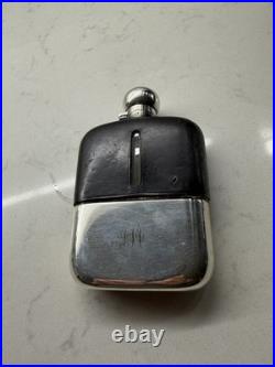 A RARE LARGE ANTIQUE JAMES DIXON & Sons GENTLEMANS HIP FLASK, EARLY 1900's