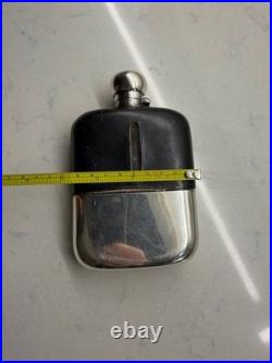 A RARE LARGE ANTIQUE JAMES DIXON & Sons GENTLEMANS HIP FLASK, EARLY 1900's