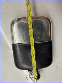 A RARE LARGE ANTIQUE JAMES DIXON & Sons GENTLEMANS HIP FLASK, EARLY 1900's
