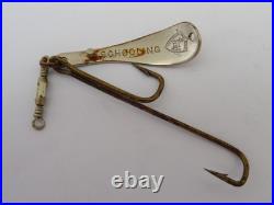 A Rare Early Circa 1910 Antique Allcock Schooling Spool Lure
